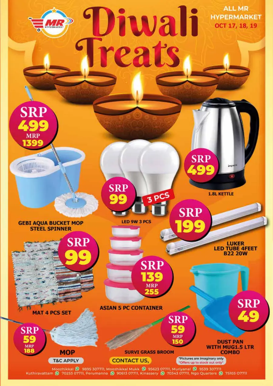 Diwali offers In MR Hypermarket Calicut